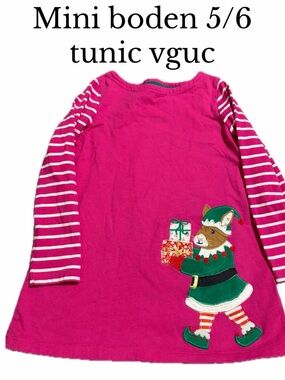 Mini boden Christmas tunic